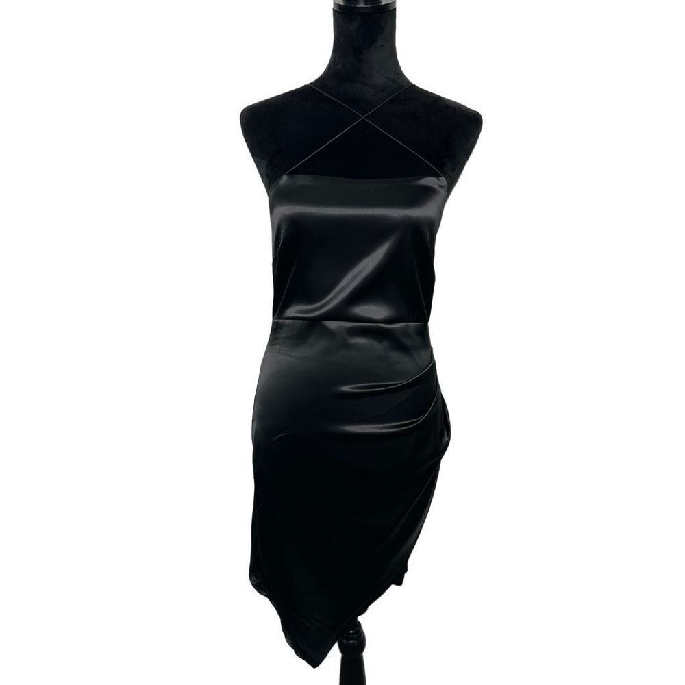 Mind Code Black Mini Dress - image 2